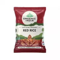 Красный рис, 1 кг, Органик Индия; Red Rice, 1 kg, Organic India
